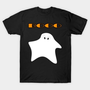 Booo ghost - Halloween. T-Shirt